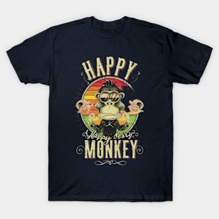 Happy Monkey T-Shirt